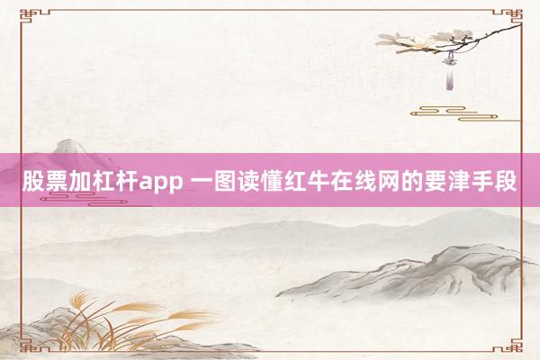 股票加杠杆app 一图读懂红牛在线网的要津手段